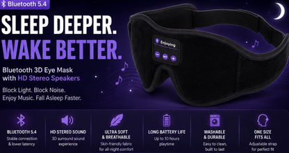 Bluetooth Sleepmask for better sleep