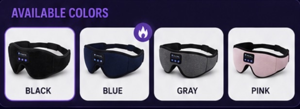 Bluetooth Sleepmask for better sleep