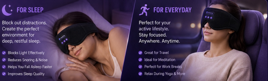 Bluetooth Sleepmask for better sleep